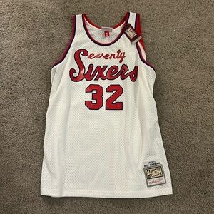 NBA Mitchell and ness 76ers Billy Cunningham swingman jersey size xl